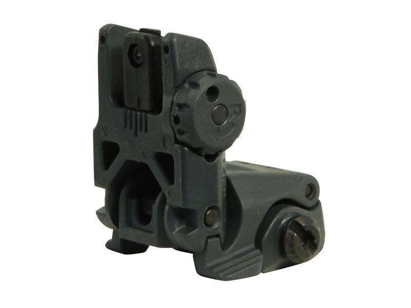 an image of the product MAGPUL MBUS Gen 2 Flip-Up Rear Sight AR-15 Polymer- GRAY - MAG248-GRY