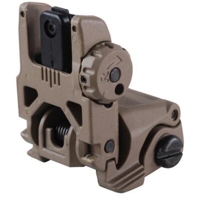 an image of the product MAGPUL MBUS Gen 2 Flip-Up Rear Sight AR-15 Polymer- FDE - MAG248-FDE