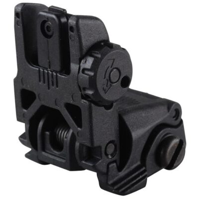 an image of the product MAGPUL MBUS Gen 2 Flip-Up Rear Sight AR-15 Polymer- BLACK - MAG248-BLK