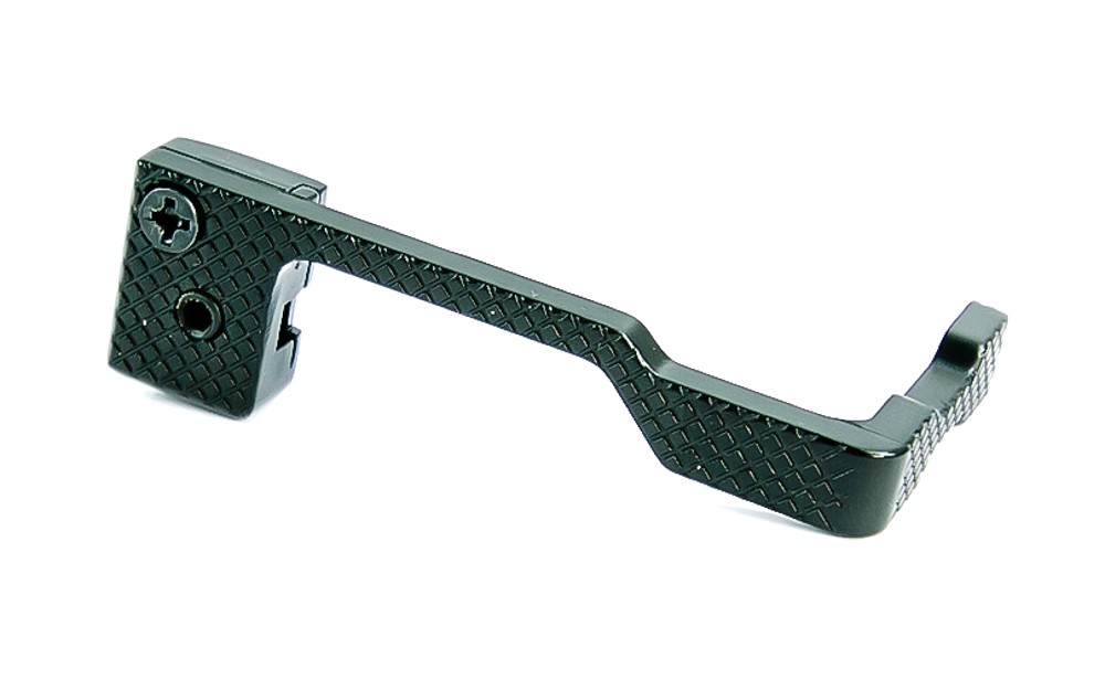 an image of the product AR15 Extended Bolt Catch / Release Lever- Aluminum Black - MAR096