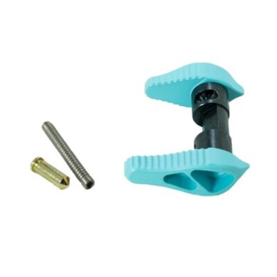 an image of the product Timber Creek Ambidextrous Safety Selector Lever- Robin's Egg Blue - AMBI-SS-RE