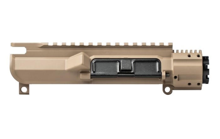 Aero Precision AR-15 M4E1 Enhanced Assembled Upper Receiver, No Forward Assist- Aluminum- FDE Cerakote