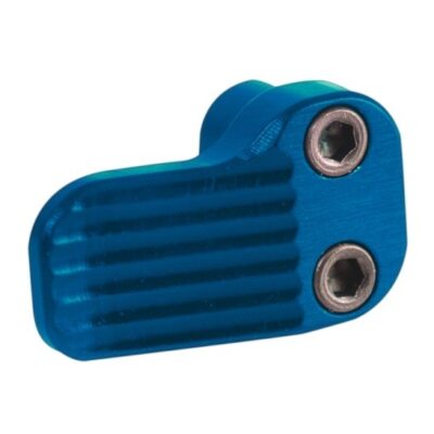 an image of the product Timber Creek AR-15 Extended Magazine Release- Anodized Blue - AR-EMR-B