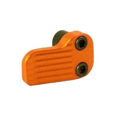 an image of the product Timber Creek AR-15 Extended Magazine Release- Anodized Orange - AR-EMR-OA