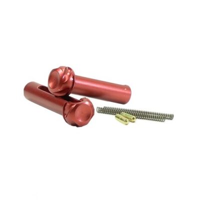 an image of the product Timber Creek AR Takedown Pin Set- Anodized Red - AR-TPS-R