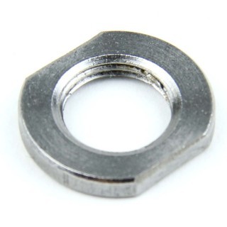 an image of the product AR15 .223 Muzzle Brake Jam Nut 1/2"x28 Pitch Threads- Stainless Steel - MAR061SS