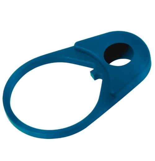 an image of the product Timber Creek AR-15 Quick Disconnect End Plate- Anodized Blue - QD-EP-B