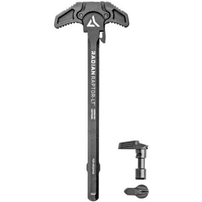 an image of the product Radian Raptor-LT AR-15/M16 Charging Handle and Talon Safety Selector Combo- Black - R0290