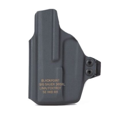 SIG SAUER P365XL Appendix Carry Holster, Lima/Foxtrot Ready- Right