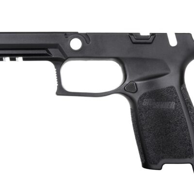 an image of the product SIG SAUER P250/P320 Grip Module Assembly, Carry, Medium, Manual Safety, 9mm, .357 Sig, .40 S&W- BLK- 8900029