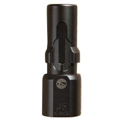 SilencerCo .45 ACP 3 Lug Muzzle Adaptor 5/8x24 - Black