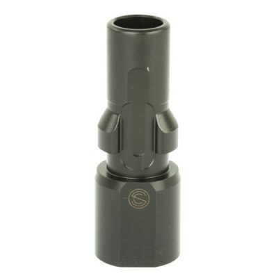 SilencerCo 9mm Luger 3 Lug Muzzle Adaptor 5/8x24" - Black