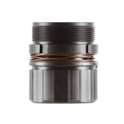 Dead Air Key-Mo Muzzle Device Adapter for Nomad/SilencerCo Omega- Black