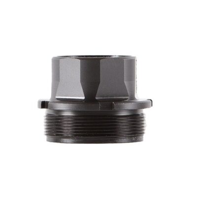 Dead Air Xeno Adapter 1-3/8x24" LH Thread- Matte Black