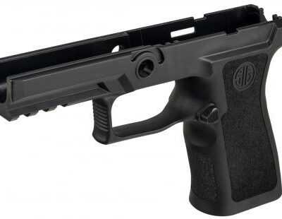an image of the product SIG SAUER P320 X- Series Grip Module Assembly, Carry, Medium, 9mm, .40 S&W, .357 Sig- BLK- GRIP-MODX-CA-943-M-BLK