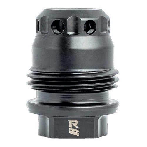 Rugged Suppressors 7.62 NATO M2 Muzzle Brake 5/8x24 Dual Taper Lock- Steel Black
