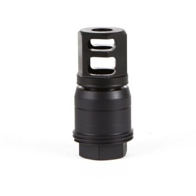 SIG SAUER Clutch-Lok QD Muzzle Brake 5.56 NATO 1/2x28" 90 Degree Shoulder- Steel Matte Black