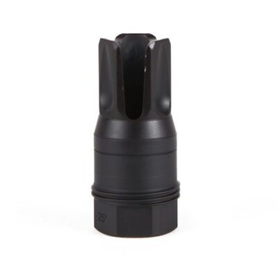 SIG SAUER Clutch-Lok QD Muzzle Brake 7.62 NATO 5/8x24" 25 Deg Tapered Shoulder- Steel Matte Black