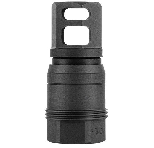 SIG SAUER Clutch-Lok QD Muzzle Brake 7.62 NATO 5/8x24" 25 Degree Shoulder- Steel Matte Black