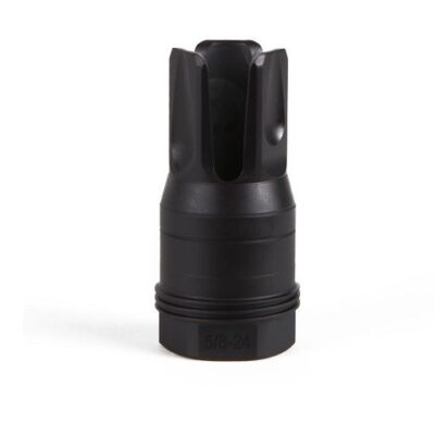 SIG SAUER Clutch-Lok QD Flash Hider 7.62 NATO 5/8x24" 90 Degree Shoulder- Steel Matte Black