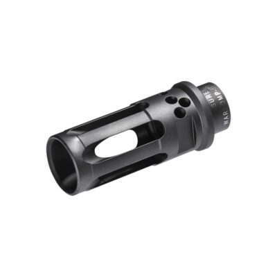 SureFire WarComp 5.56mm Closed Tine Flash Hider/Suppressor Adapter 1/2X28"- Steel Black