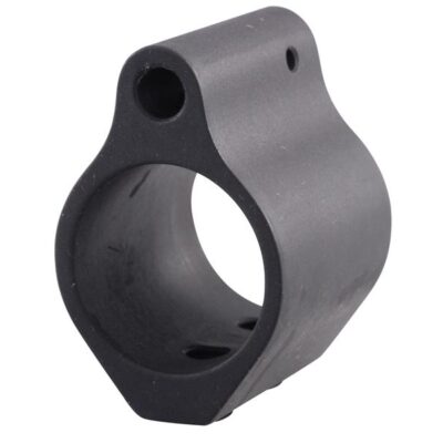 an image of the product Yankee Hill Machine Gas Block Low Profile Set Screw AR-15, LR-308 Standard Barrel 0.750" Inside Diameter- Steel Matte- YHM9383