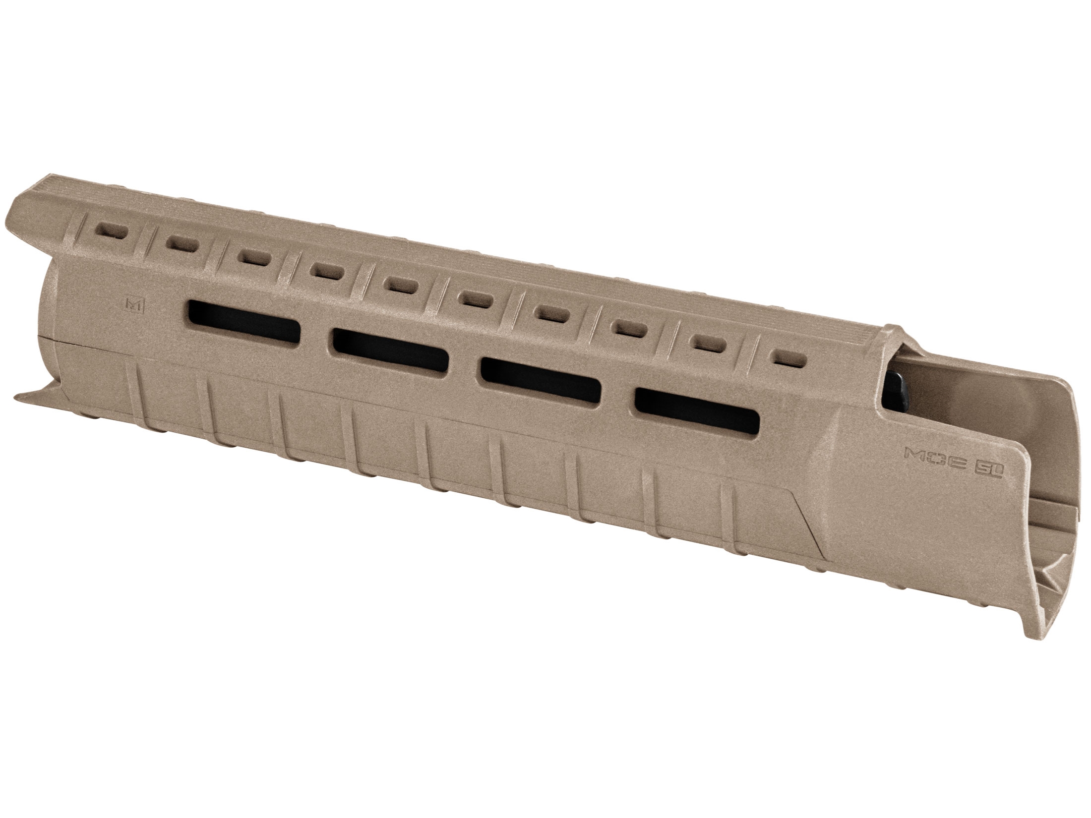 an image of the product MAGPUL Handguard MOE SL AR-15 Mid-Length Polymer- FDE- MAG551-FDE