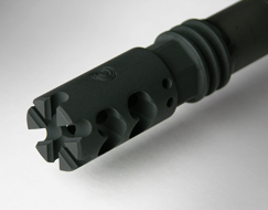 Elite Iron OP COMP AR-15 .223/5.56 Muzzle Brake 1/2"-28 Thread- Parkerized