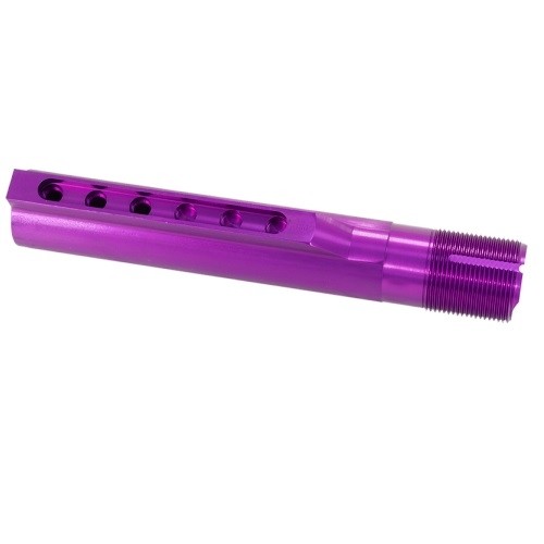 an image of the product Timber Creek AR-15 Mil-Spec Carbine Buffer Tube- Anodized Purple- AR-BT-PPA