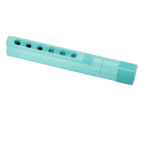 an image of the product Timber Creek AR-15 Mil-Spec Carbine Buffer Tube- Robin's Egg Blue- AR-BT-RE