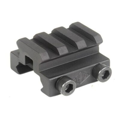 Yankee Hill Machine AR-15 Mini Riser 1-1/4" Long 1/2" Tall Three Slots- Aircraft Aluminum