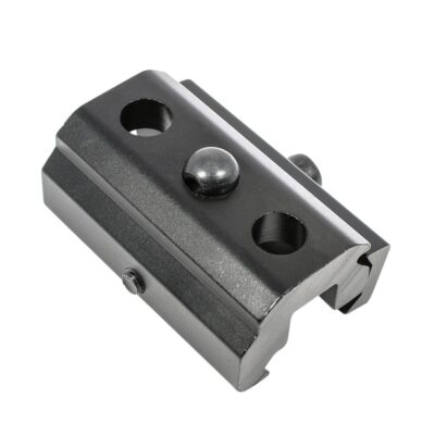 AR15 Harris Bipod Picatinny Adapter- Aluminum Black- MAR066