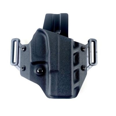 Crucial Concealment Glock 19 OWB Holster Right Hand- Black