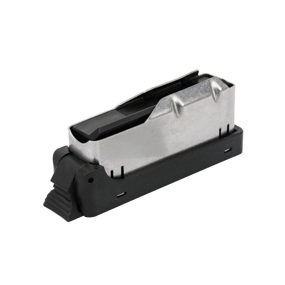 Kimber Hunter 84L 3-Round Detachable Box Magazine- Stainless Steel/Black Polymer