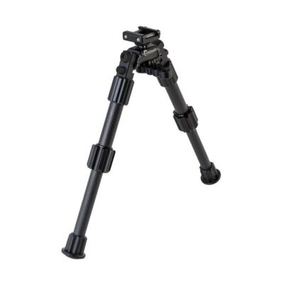 an image of the product Caldwell Accumax Premium 6-9" Bipod for Picatinny Rail- Carbon Fiber Black- 1081952