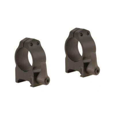 Warne 1" Maxima Quick-Detachable Weaver-Style Scope Rings- Medium Height .375"- Matte
