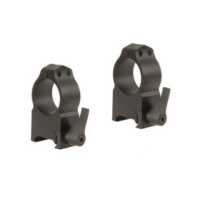 Warne 1" Maxima Quick-Detachable Weaver-Style Scope Rings- Extra High Height .650"- Matte