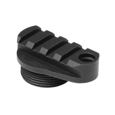 CMMG Zeroed Picatinny End Cap- Black