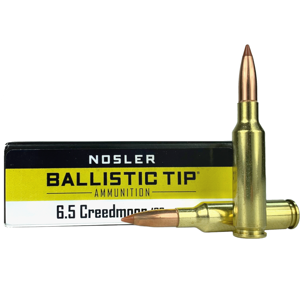 an image of the product Nosler 6.5 Creedmoor 120 Gr. Ballistic Tip- Box of 20