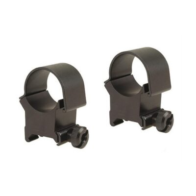 Weaver 1" Top-Mount Weaver-Style Rings Extra High Height- Matte Finish