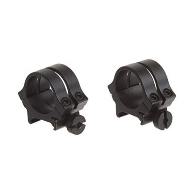 Weaver 1" Quad-Lock 4X4 Weaver-Style Rings Medium Height- Matte Finish
