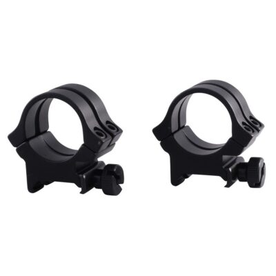 Weaver 1" Quad-Lock 4X4 Weaver-Style Rings High Height- Matte Finish
