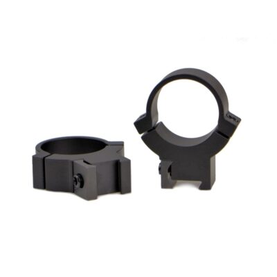 Warne 1" Maxima Rimfire- Fixed Style Scope Rings- High Height- Matte