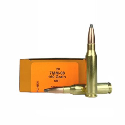 HSM 7mm-08 Remington 160 Gr. Sierra GameKing Soft Point Boat Tail- Box of 20