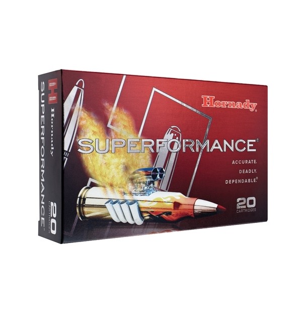 Hornady SUPERFORMANCE 7mm-08 Remington 139 Gr. CX Polymer Tip- Lead-Free- Box of 20