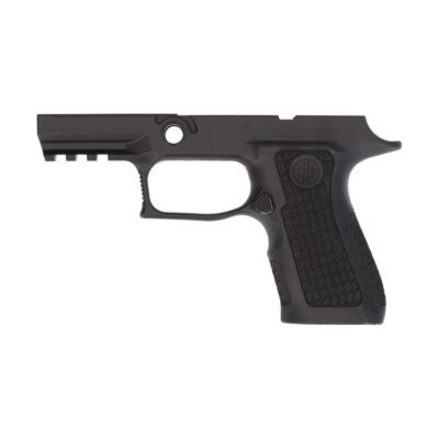 an image of the product SIG SAUER P320 LXG Laser Stippled Grip Module Assembly, Compact, Medium, 9mm, .357 Sig, .40 S&W- Black - 8900751