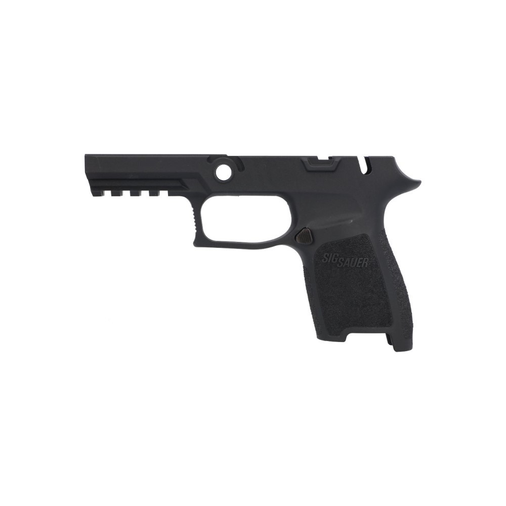 an image of the product SIG SAUER P320 Grip Module Assembly, Compact, Medium, Manual Safety, 9mm, .40S&W, .357 Sig- Black - 8901479