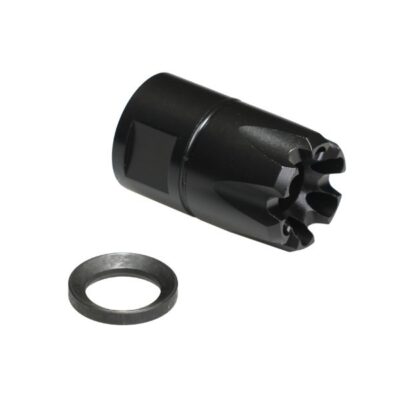 CMMG Zeroed AR-15 9mm Linear Compensator 1/2"x28- Steel Black