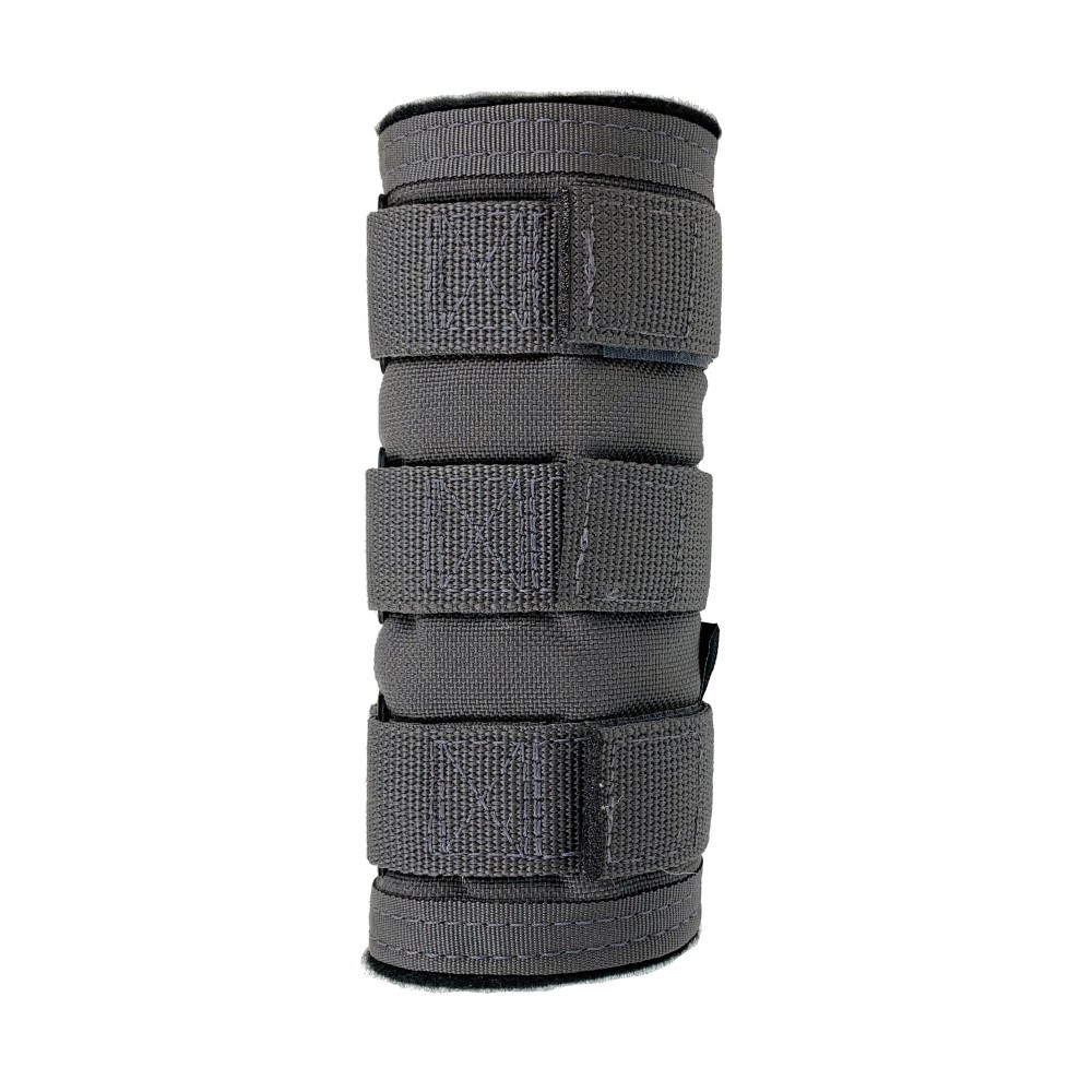 SilencerCo High Temperature Suppressor Cover, 6"- Grey