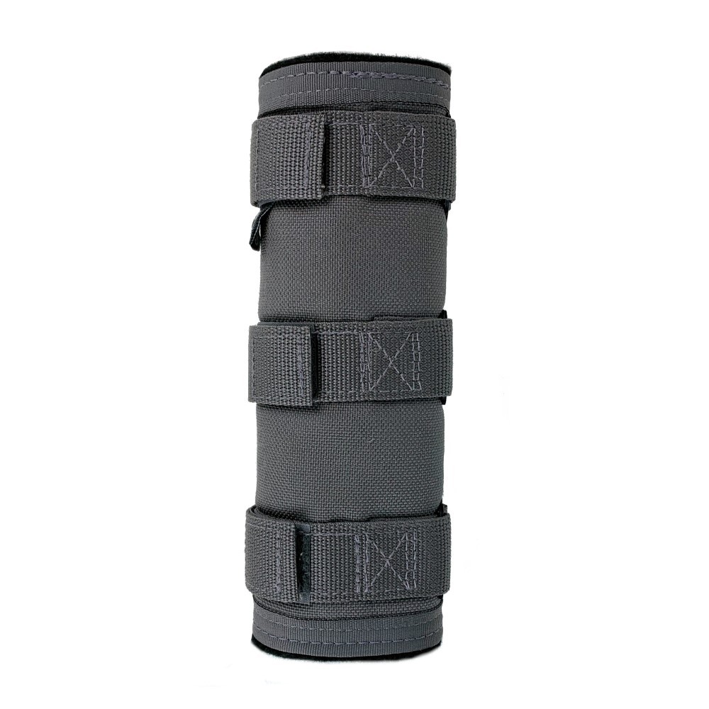 SilencerCo High Temperature Suppressor Cover, 7.5"- Grey